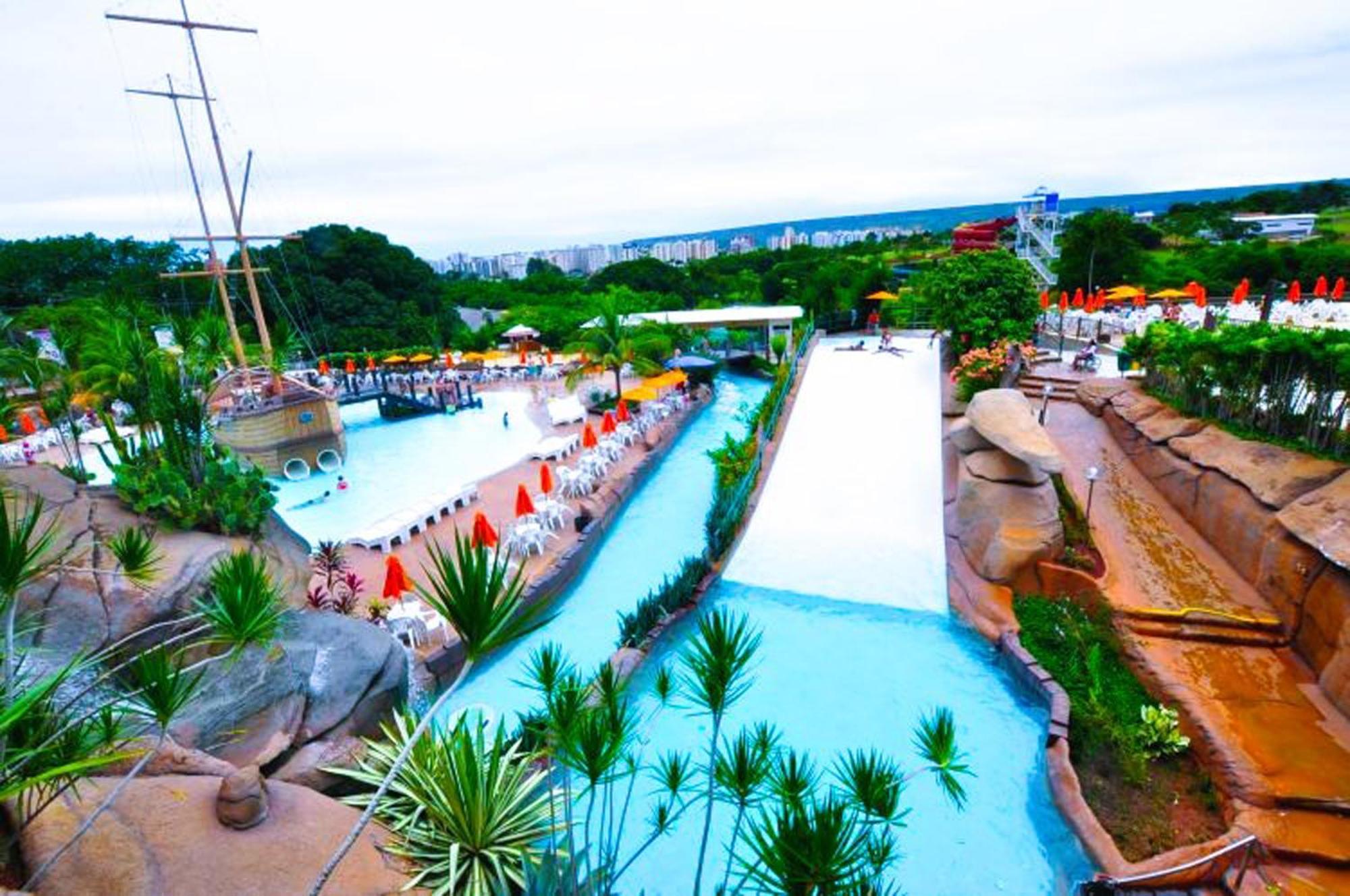 Piazza Diroma - Cortesia Park Diroma, Splash E Slide Caldas Novas Exterior foto